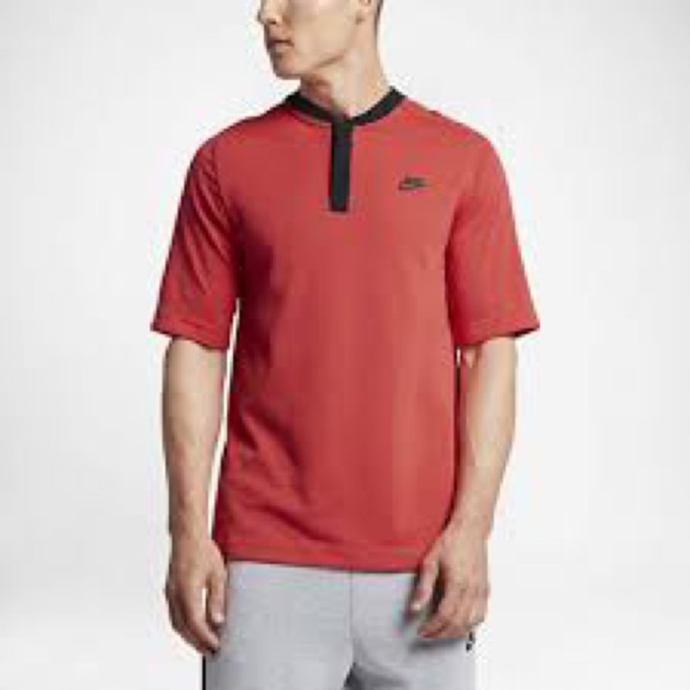 New Mens Nike sportswear bonded polo t shirt xxl
